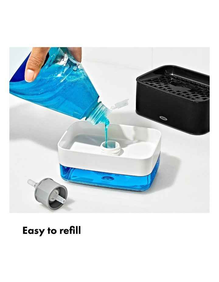 Soap Dispensing Sponge Holder