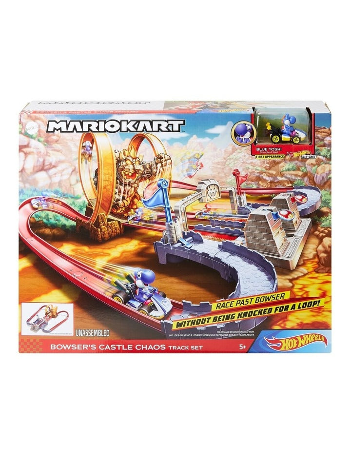 Mario Kart Bowsers Castle Chaos Play Set