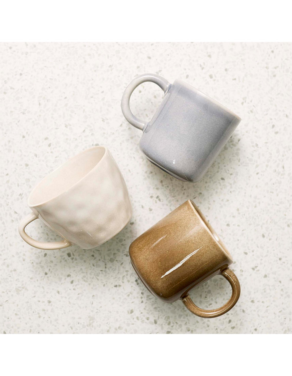 Allery 360ml Set of 4 Stoneware Mugs Riverstone