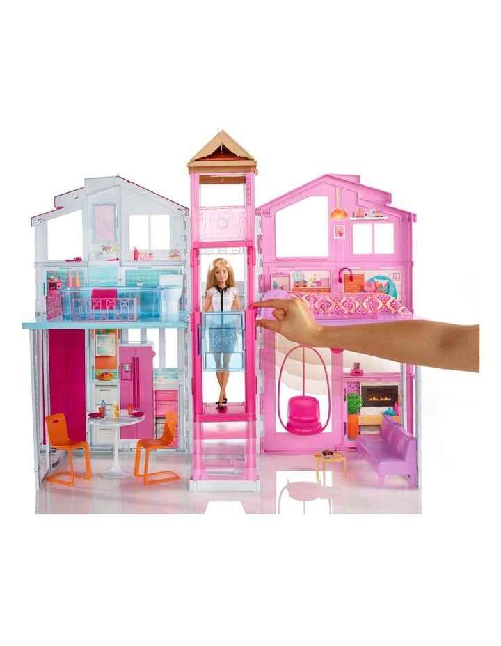 3 Story Townhouse Dollhouse And Accessroies