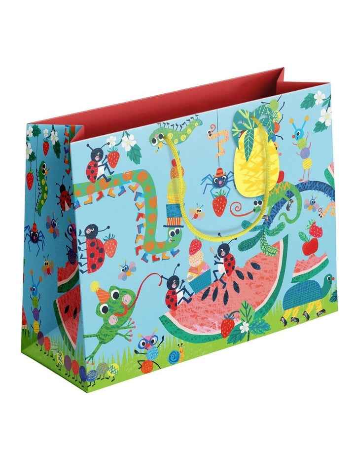 Extra Large Horizontal Gift Bag in Multi