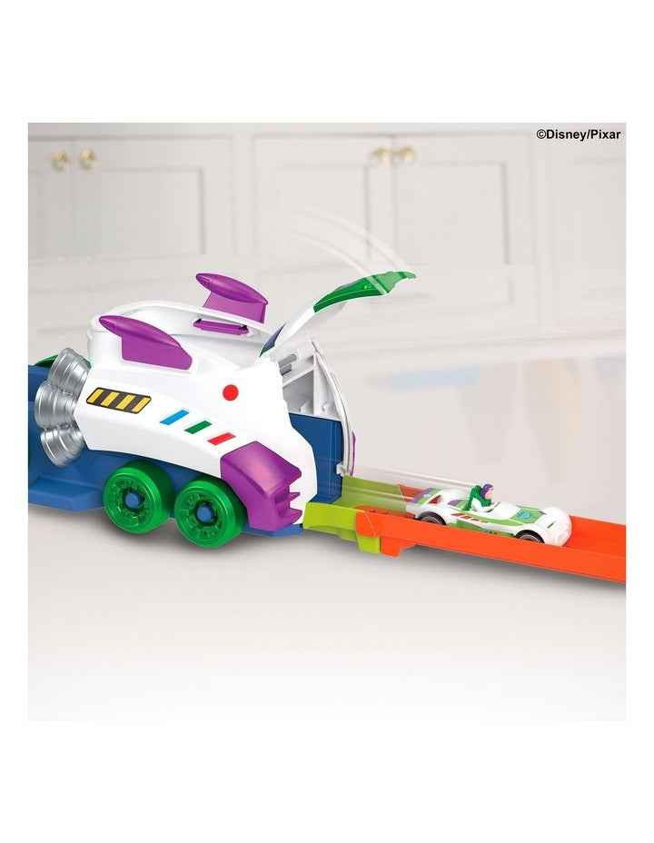 Superstar Speeders Disney and Pixar Hi-Tech Buzz Lightyear Launcher and Die-Cast Vehicle Toy