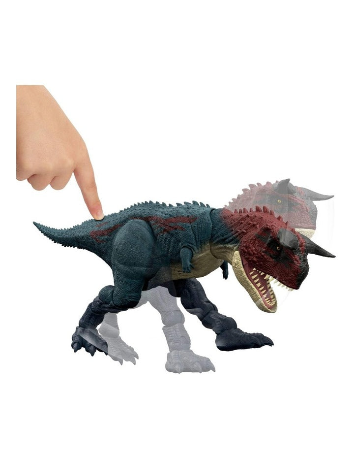 Charge N Chomp Carnotaurus Running Roaring Dinosaur Figure