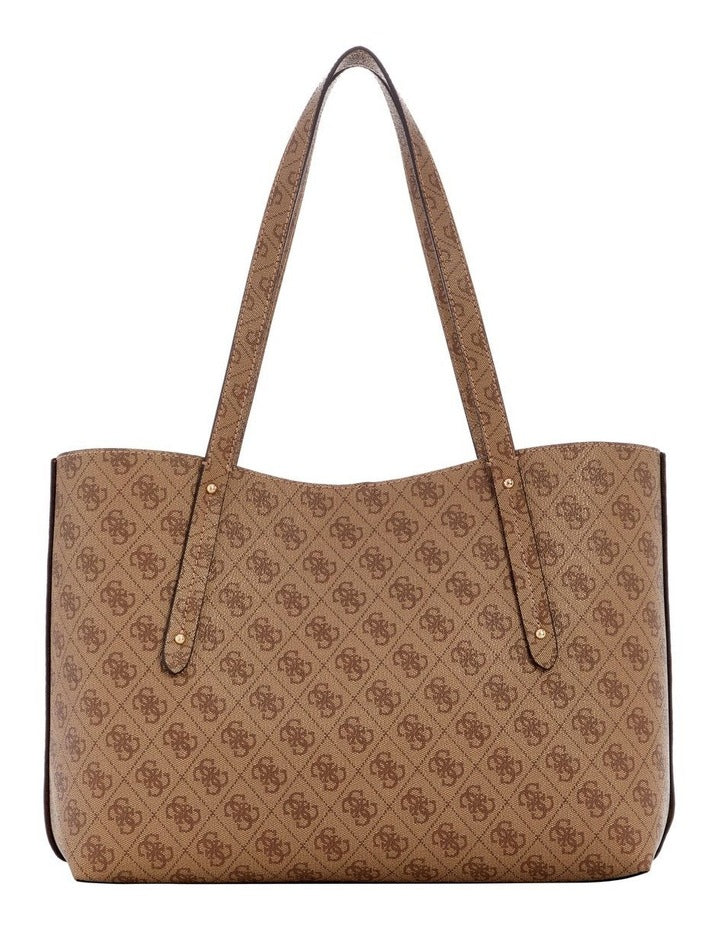 Brenton Tote Bag IN Latte Logo