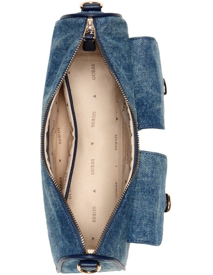 Kassie Shoulder Bag in Denim