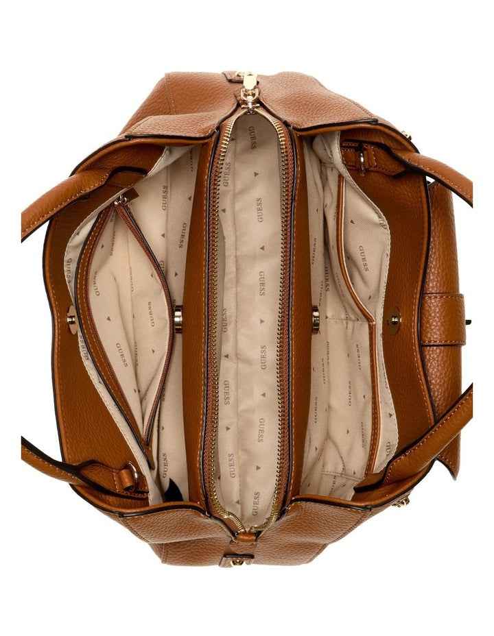 Jessa Girlfriend Satchel Bag in Caramel