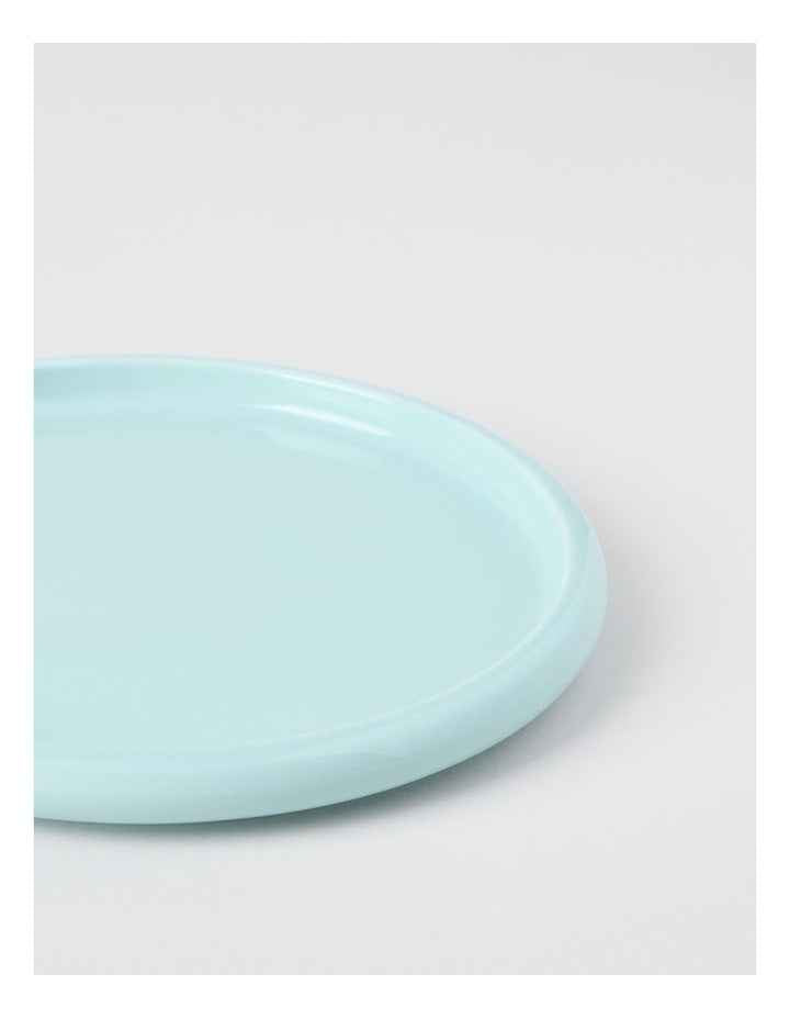 Bubble Side Plate in Pale Blue