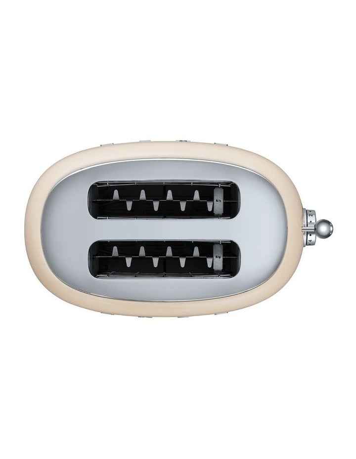 50's Style 2 Slice Toaster in Cream TSF01CRAU