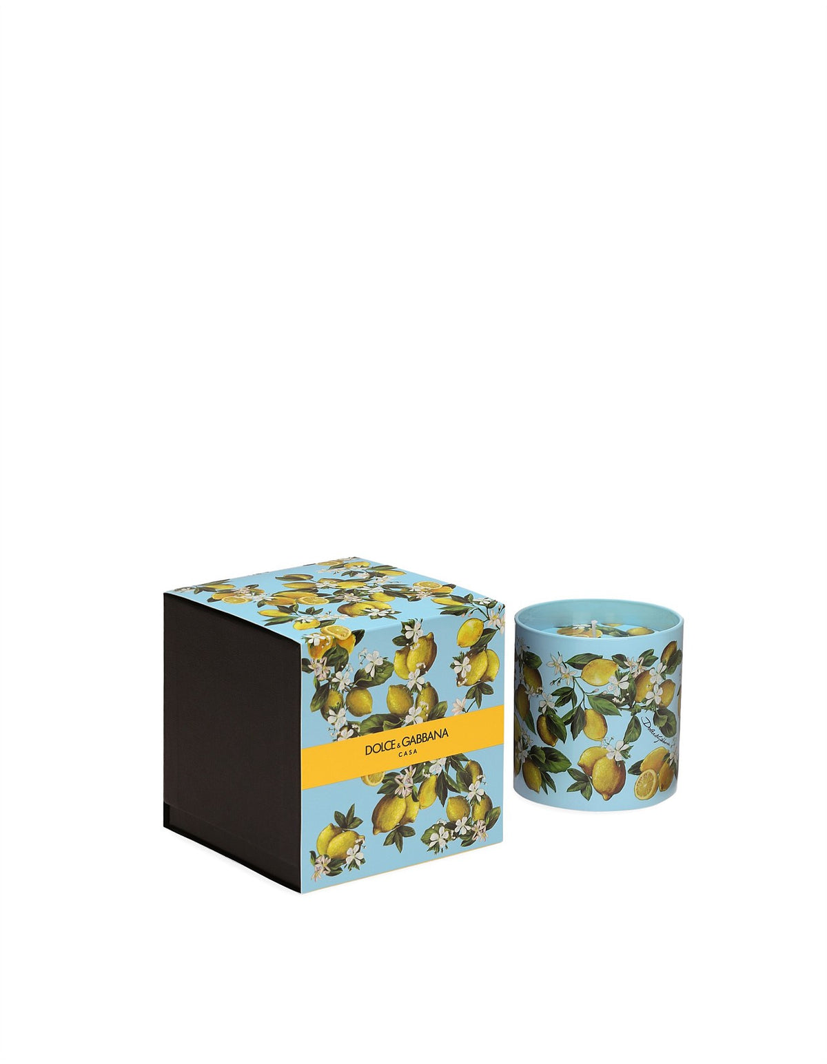 DG LOGO GLASS CANDLE - LEMON 380g