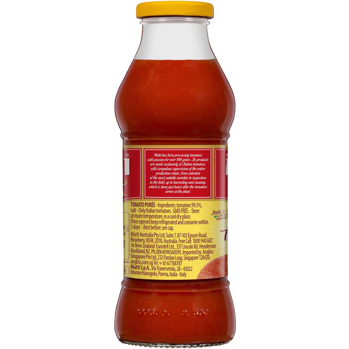 Mutti Passata Tomato Puree 400g
