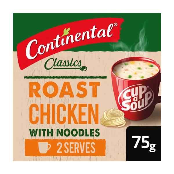 CONTINENTAL CAS HEARTY SOUP Q2S:CHICKEN ROAST:.:75 GRAM