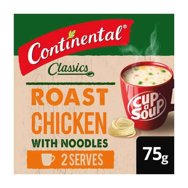 CONTINENTAL CAS HEARTY SOUP Q2S:CHICKEN ROAST:.:75 GRAM