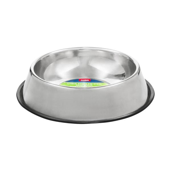 Stainless Steel Bowl Non Skip Large