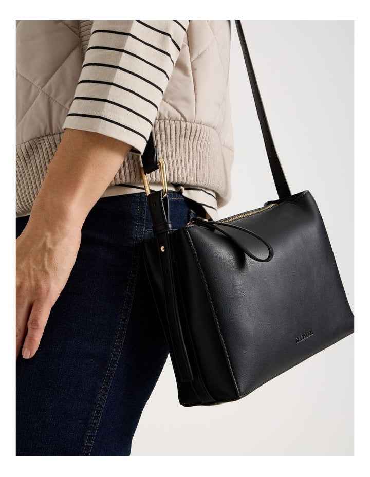 Sorrento Crossbody Bag in Black