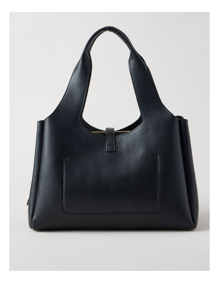 Monaco Shoulder Bag in Black