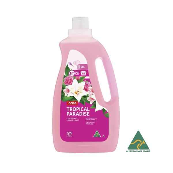Laundry Liquid Tropical Paradise Top & Front