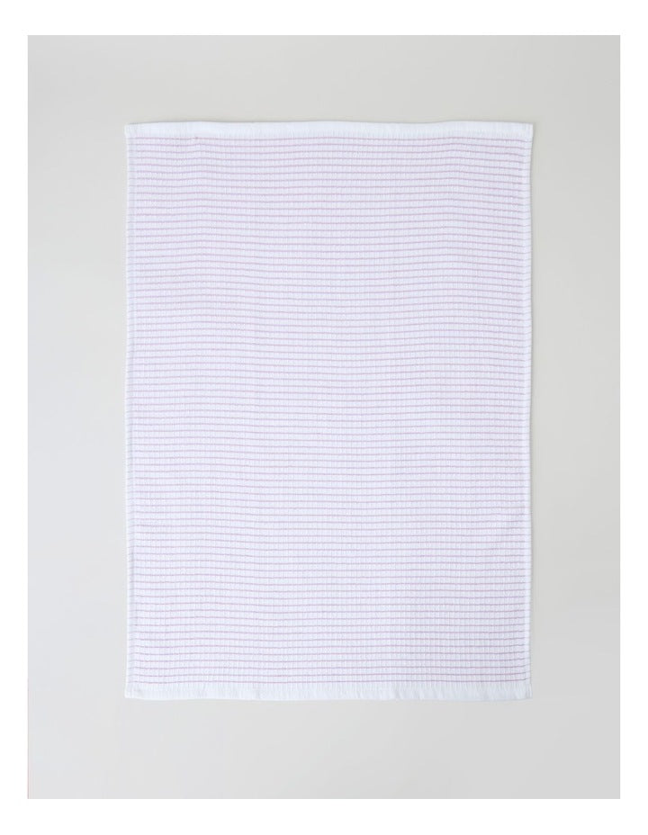 Terry Back Tea Towel Set of 4 Pink