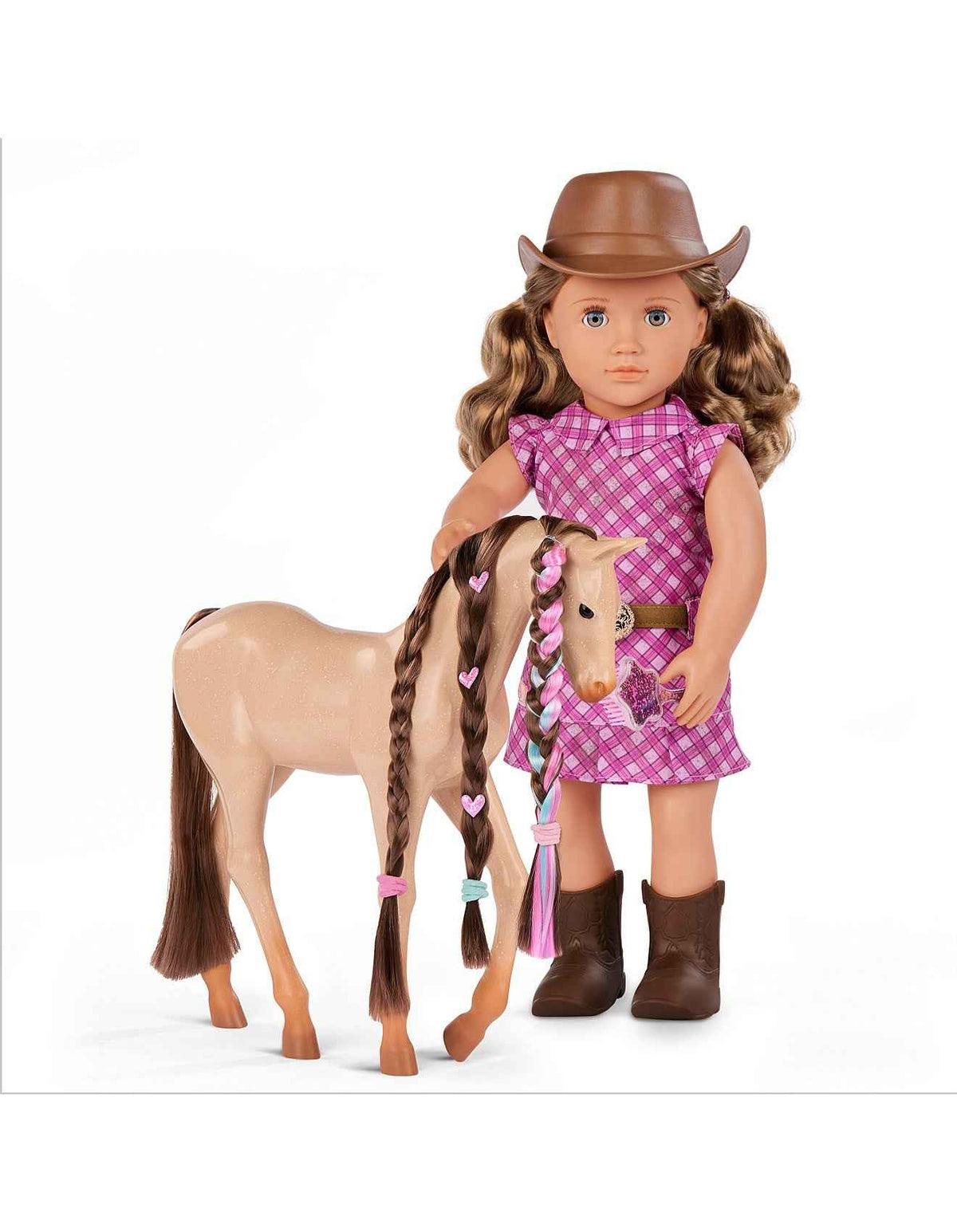 DOLL WITH PET FOAL - CALLIE