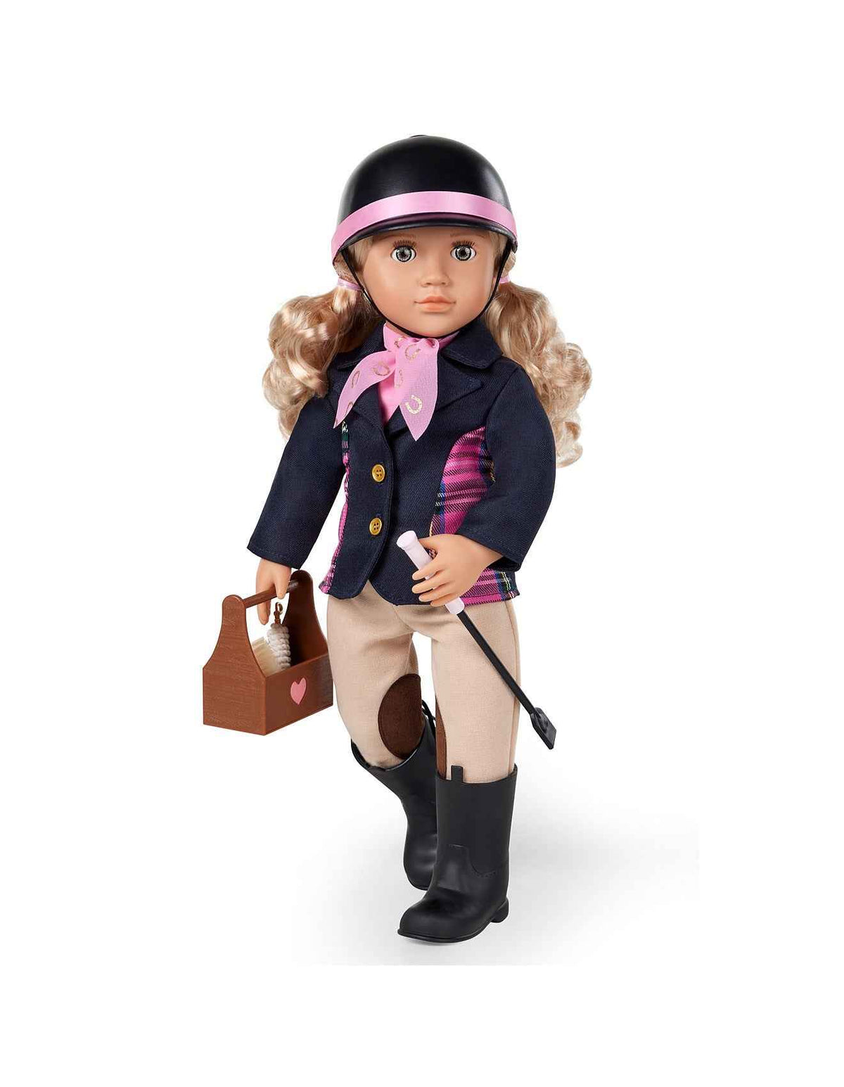 RIDING DOLL WITH ACCESSORIES - ABBY