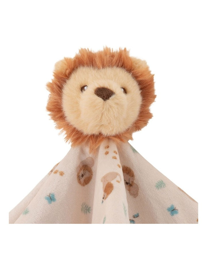 Savanna Lion Lovie Comforter in Cream