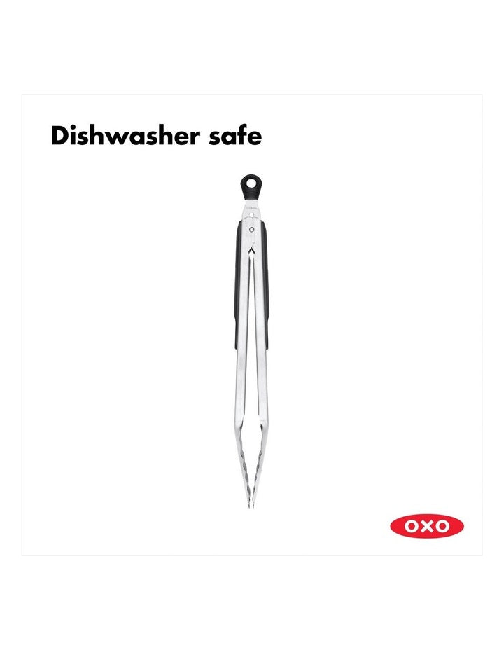 Tongs 30cm in Silver