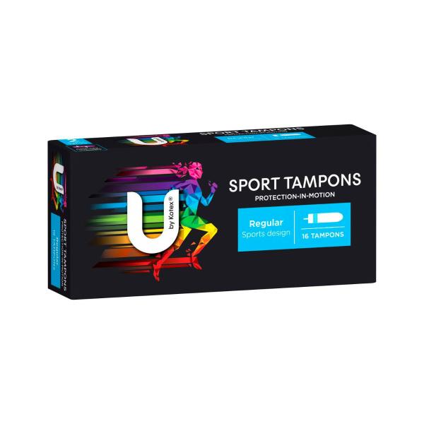 U BY KOTEX SPORT TAMPON REGULAR