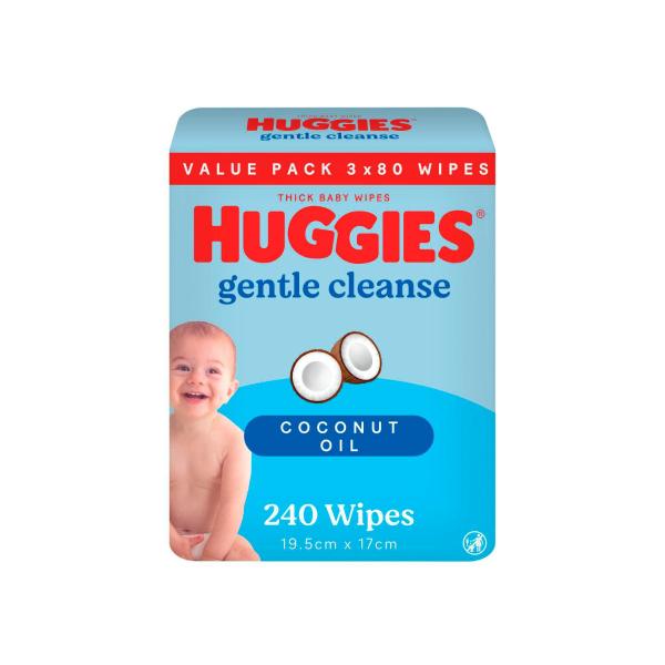Thick Baby Wipes Coconut Oil