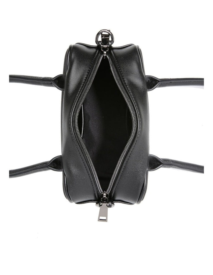 The Hallie Shoulder Bag in Black