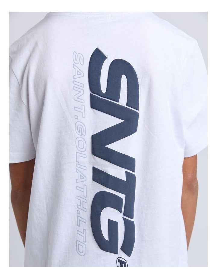 Challenger Tee (8-16 Years) in White