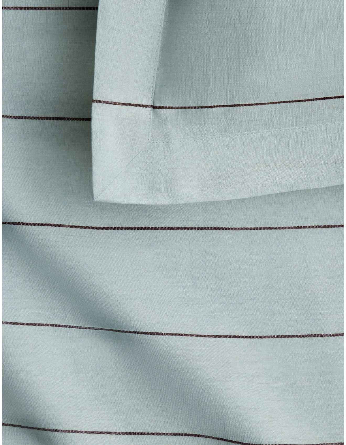 ABBOTSON STRIPE QUEEN QUILT COVER IN ICE