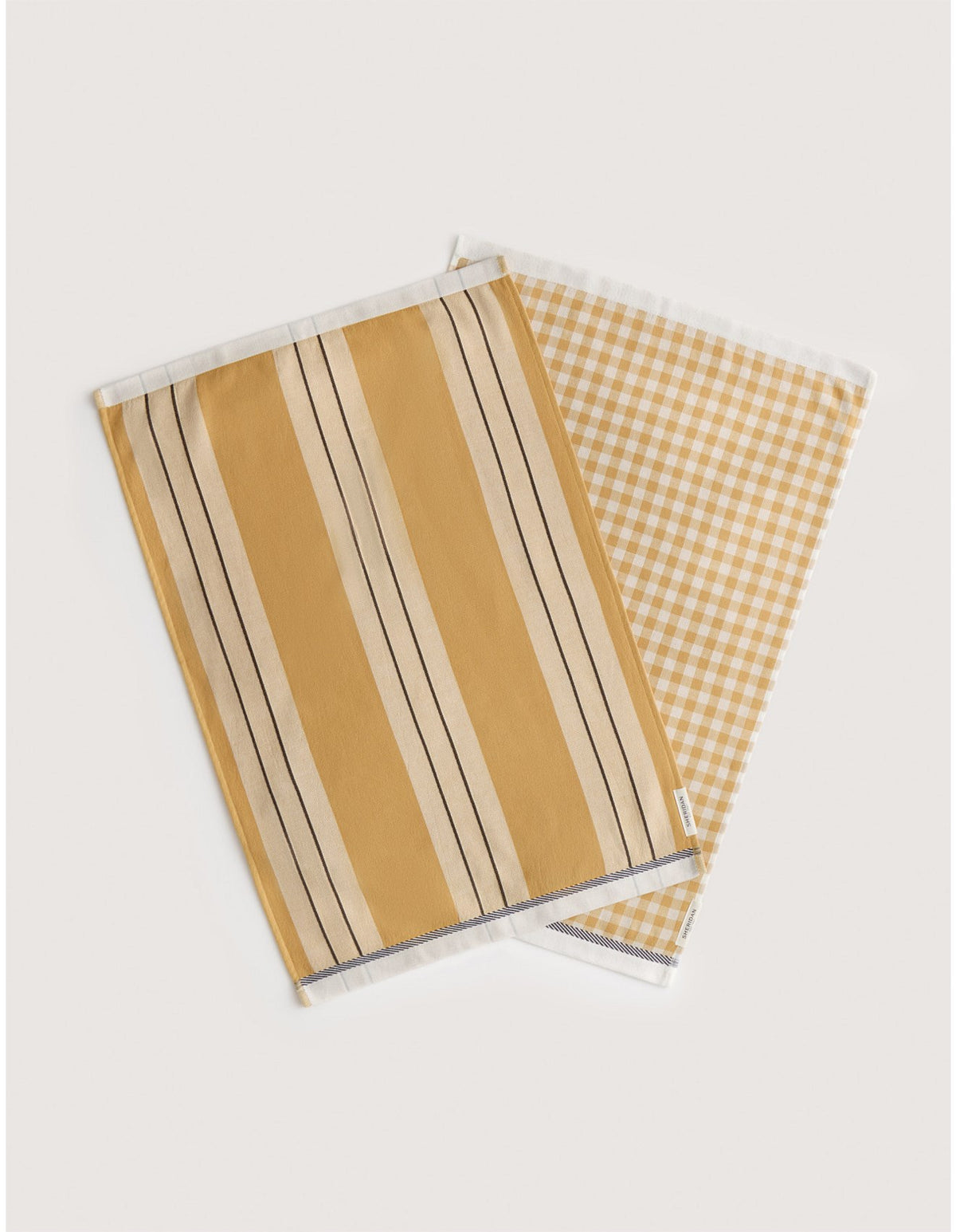 ESTE TEA TOWEL 2 PACK IN CARAMEL