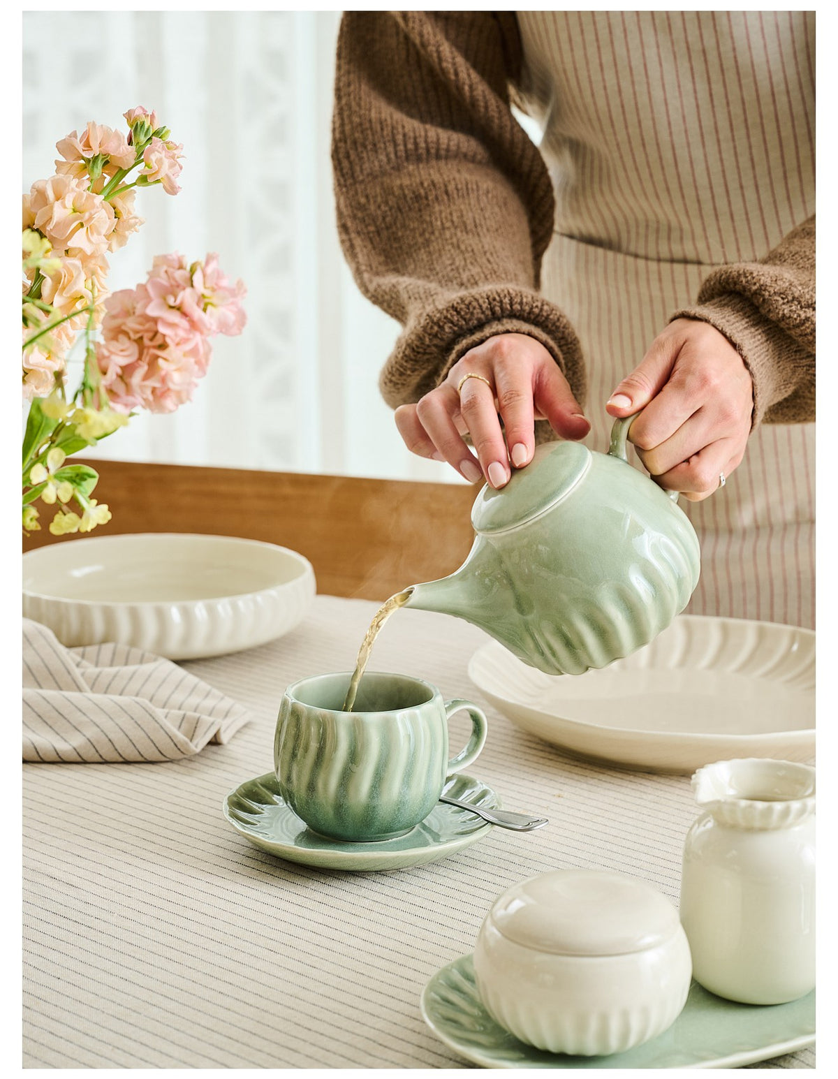 Ritual Cup & Saucer Willow 230ml