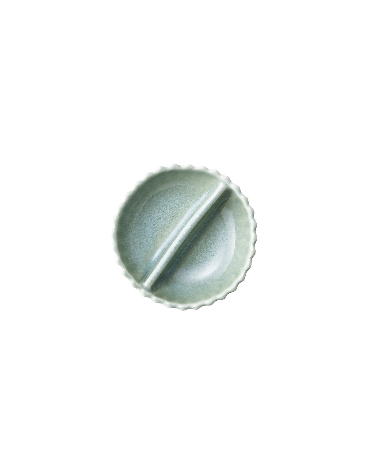 Ritual 9.5cm Divided Porcelain Pinch Dish Willow