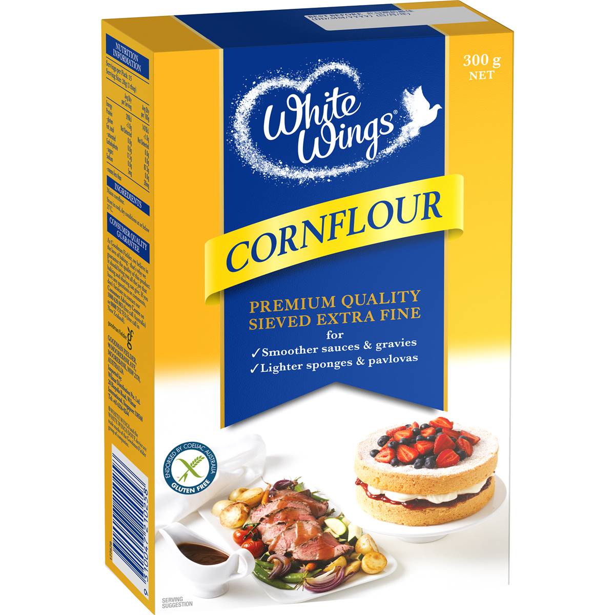 White Wings Cornflour 300g