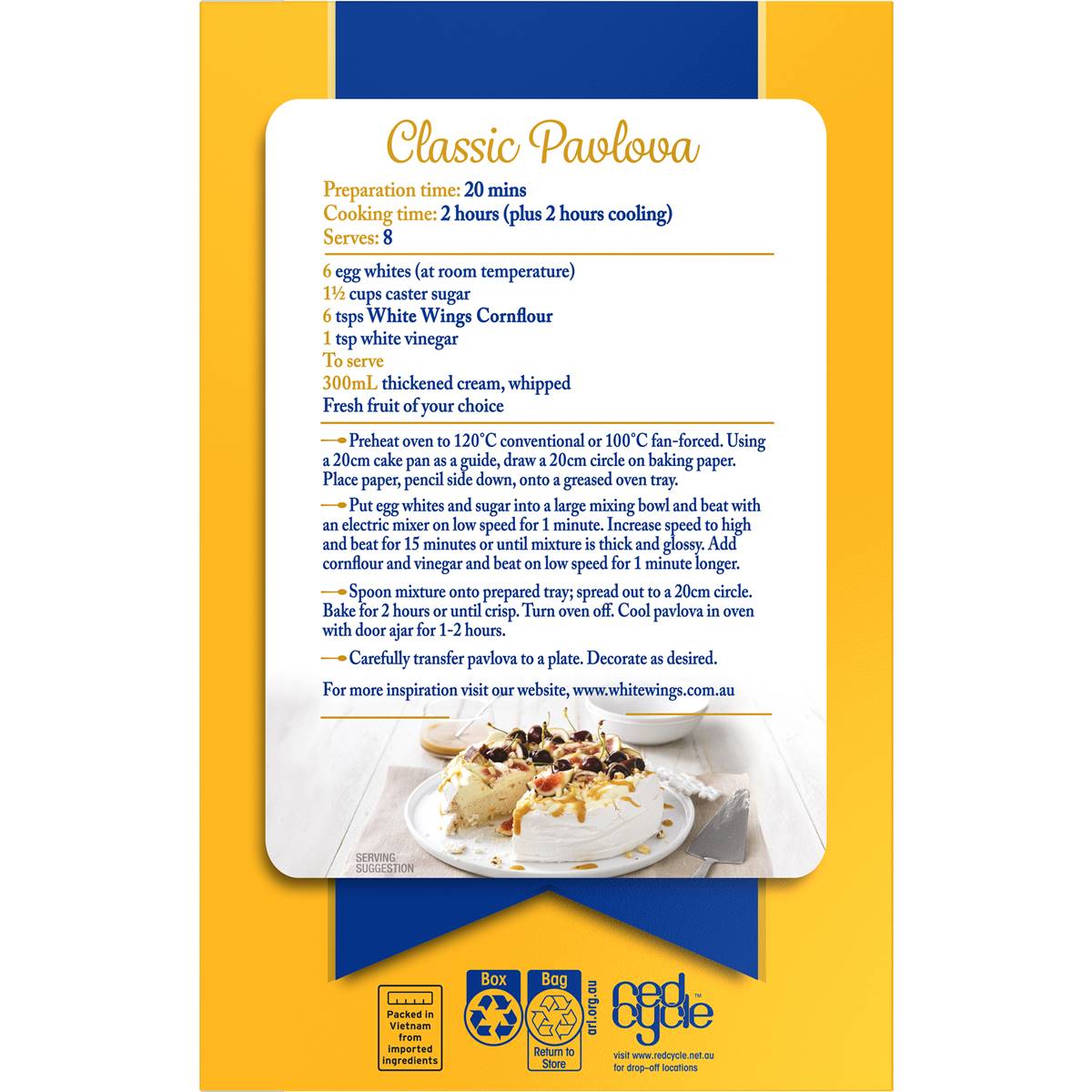 White Wings Cornflour 300g