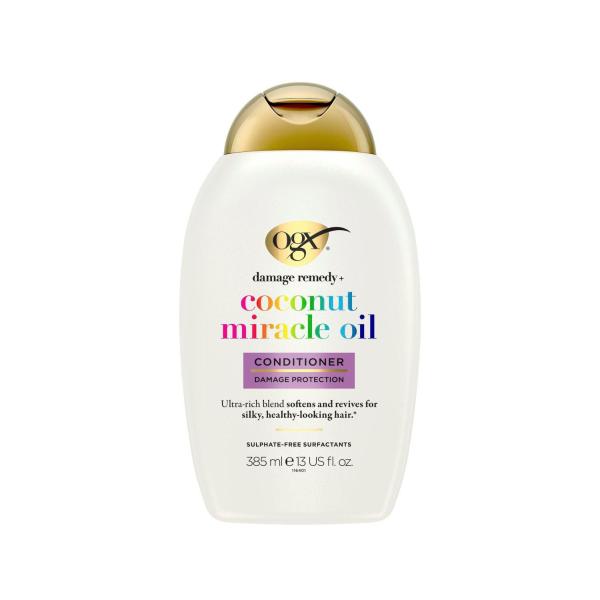 OGX EXTRA STRENGTH DAMAGE REMEDY + COCONUT MIRACLE OIL CONDITIONER 385ML