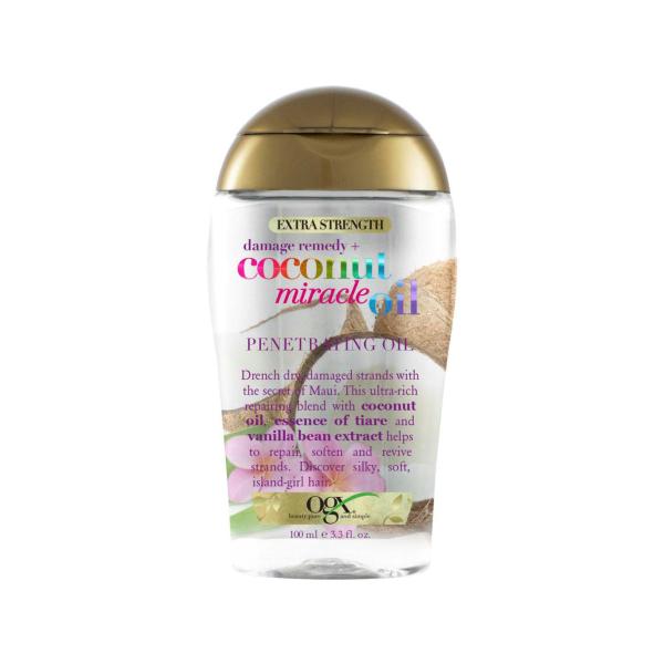 Extra Strength Damage Remedy + Hydrating & Repairing Coconut Miracle Oil Penetrating Oil For Dry & Damaged Hair