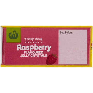 Woolworths Jelly Raspberry 85g