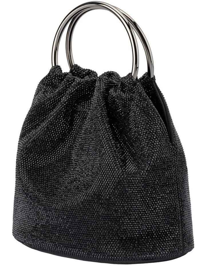 Mabel Clutch Bag in Black
