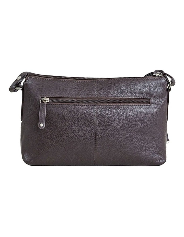 Rebel Crossbody Bag in Chocolate