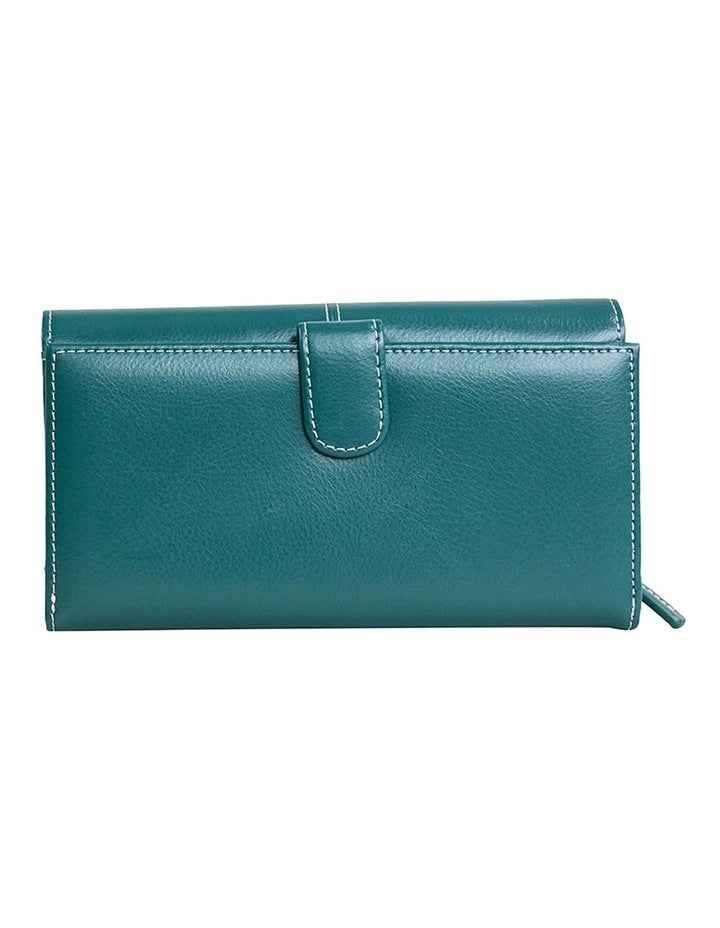 Dakota Wallet in Emerald