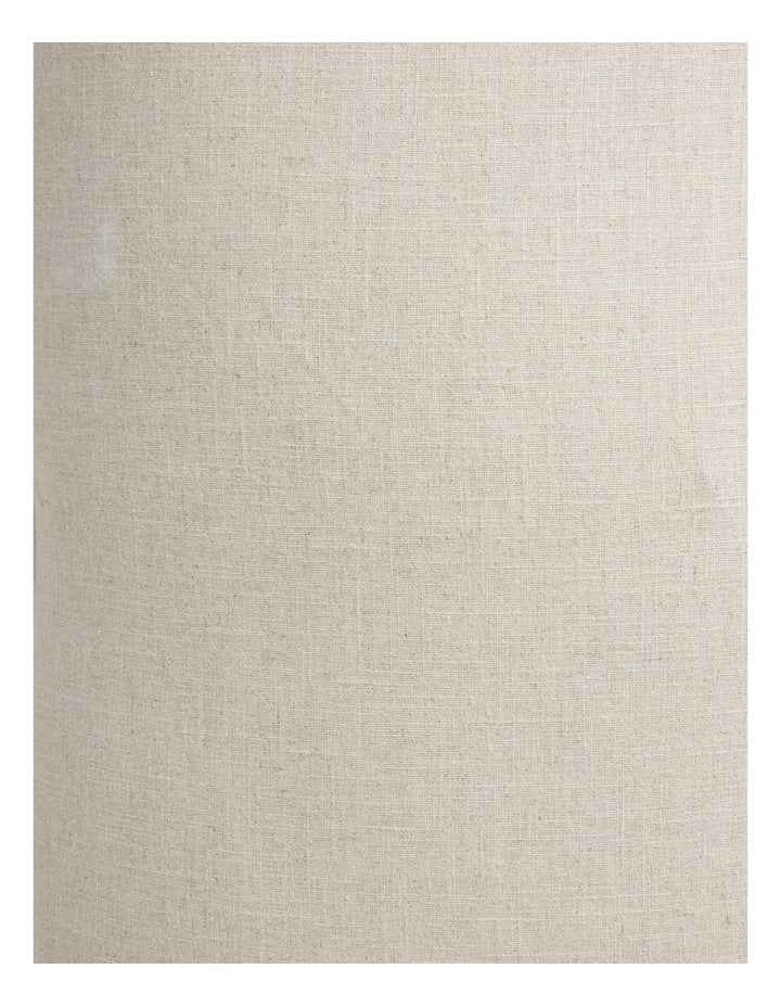 Contrast Linen Cushion in Natural