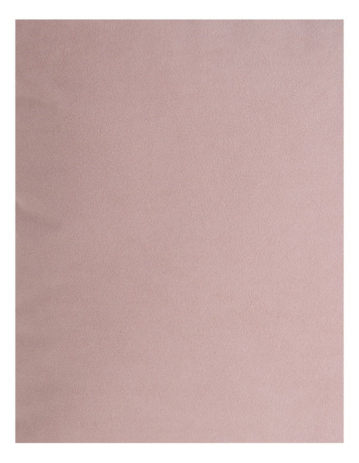 Velvet Scalloped Cushion in Deep Pink