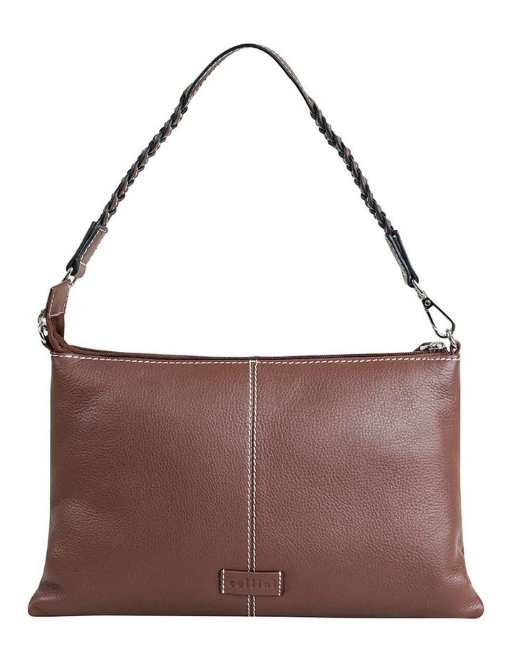 Montego Suede Crossbody Bag in Espresso