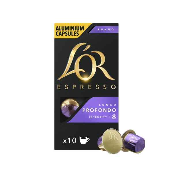 Espresso Lungo Profondo Intensity 8 Coffee Capsules 52g