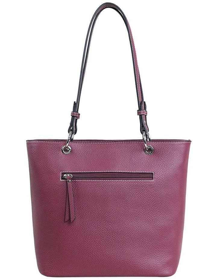 Angie Tote Bag in Plum
