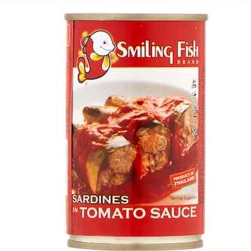 Smiling Fish Sardines In Tomato Sauce 155g