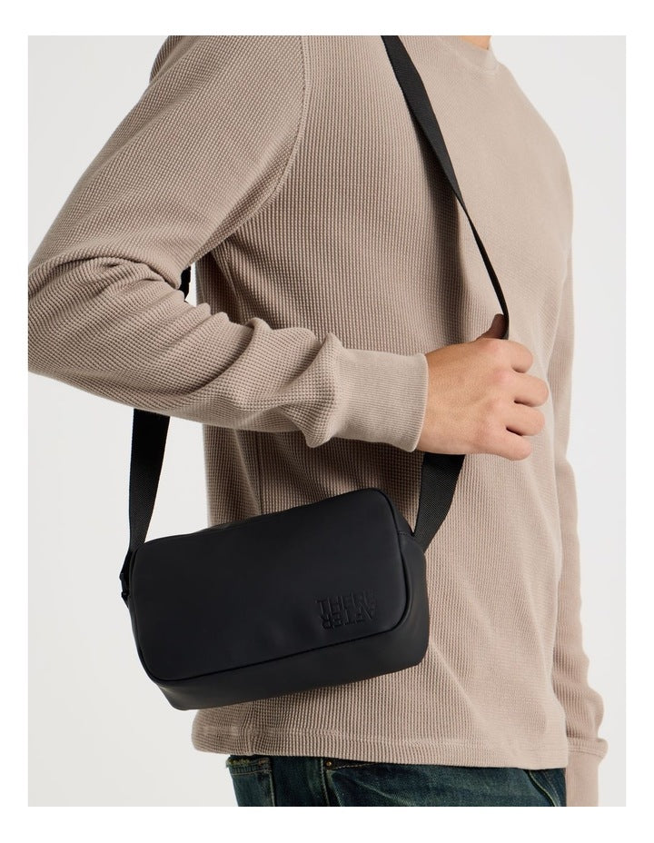 Rubberised Camera Bag in Black