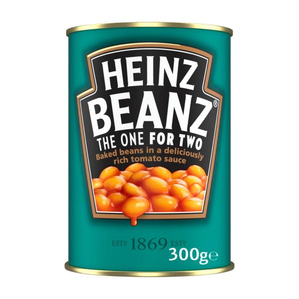 HEINZ CANNED BAKED BEANS:TOMATO SAUCE:.:300 GRAM