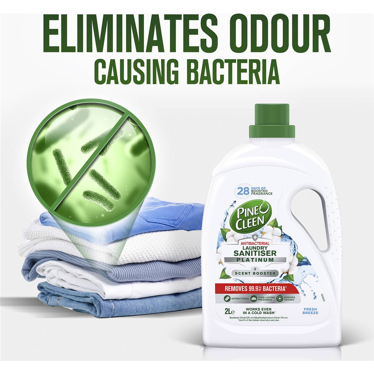 Pine O Cleen Platinum Laundry Sanitiser Fresh 2L